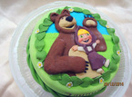 Торт "Маша и медведь"