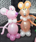 Мышки из шаров