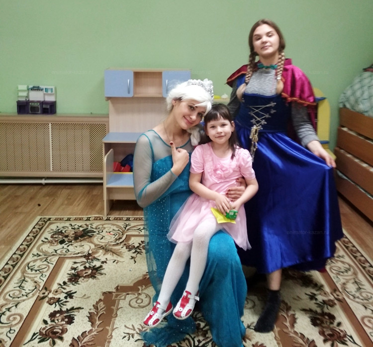 Отзыв об аниматорах Эльзе и Аннуанетуанета из м/ф